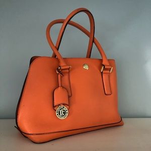 LAST CHANCE Orange London Fog Satchel